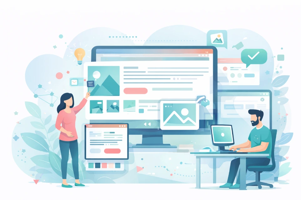 Réalisation de site vitrine par LCSX Tech