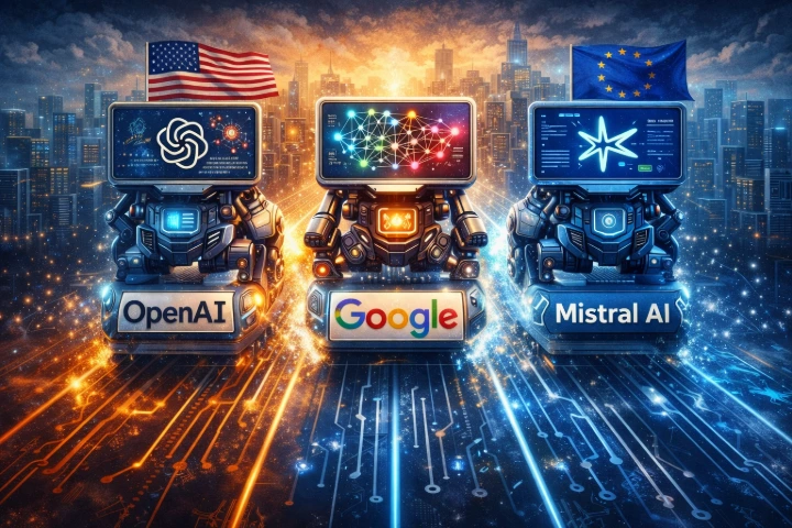OpenAI vs Google vs Mistral AI
