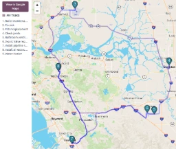 Odoo vue carte Odoo map view