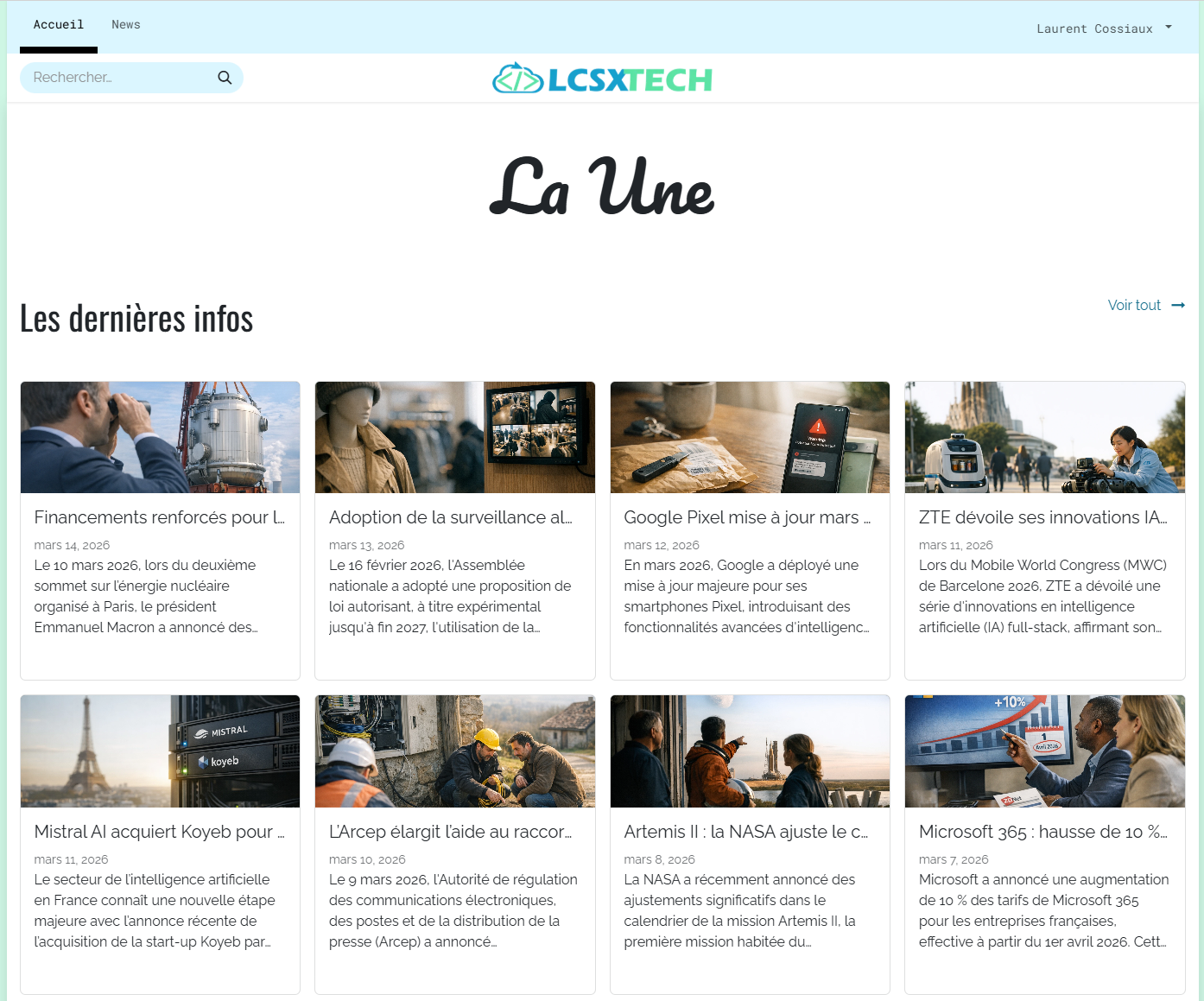 News LCSX Tech