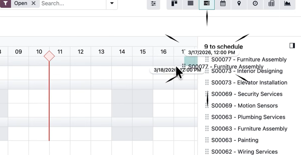 Odoo Planifier Gantt Odoo Planifier Gantt
