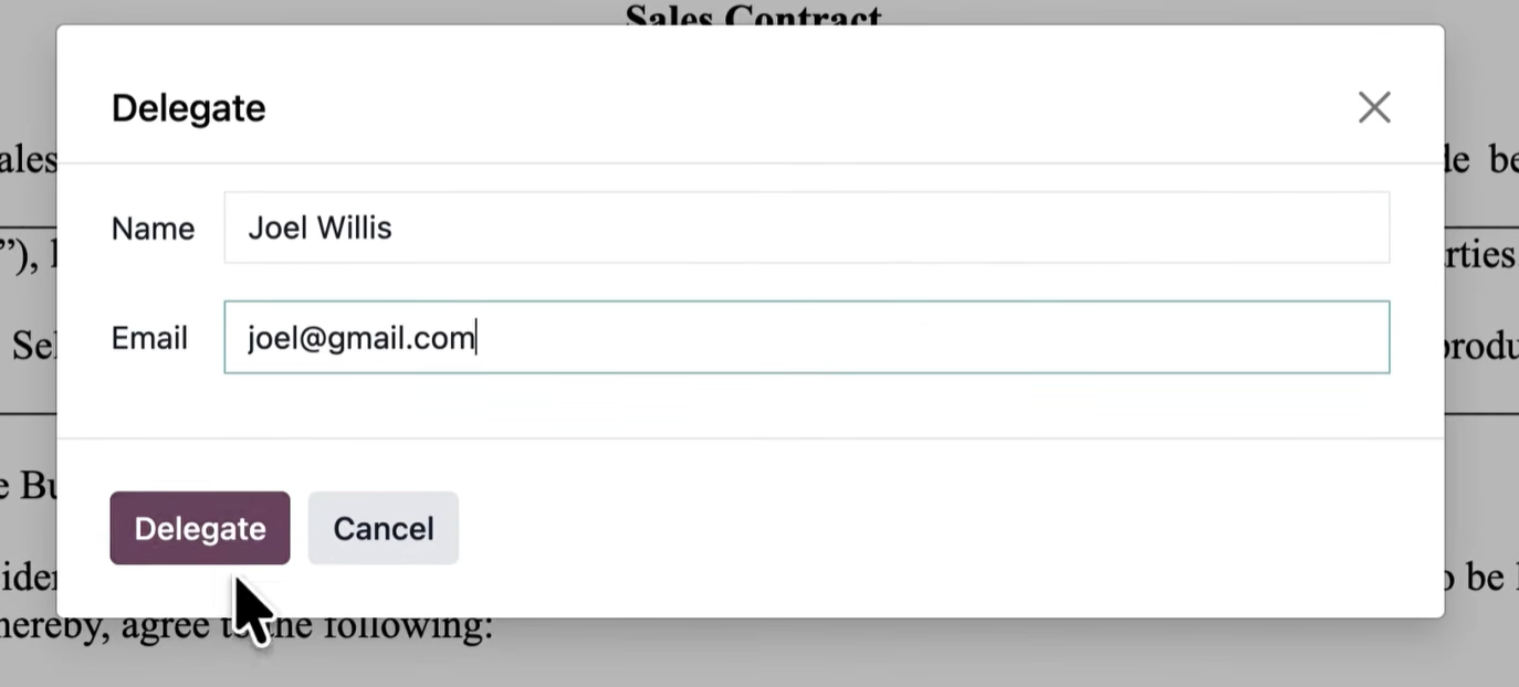 Odoo Signature Délégation Odoo Signature Délégation