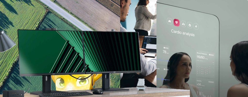 Résumé en image des actu CES 2025 pour les entreprises